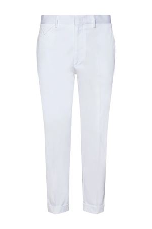 Pantalone in cotone elasticizzato bianco LOW BRAND | L1PSS246720A001